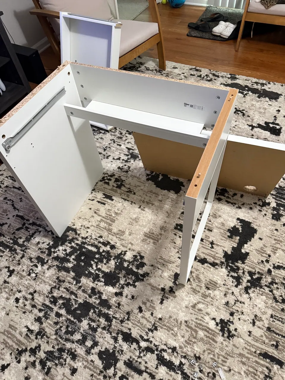 IKEA wardrobe being assembled in Plaza Midwood Charlotte